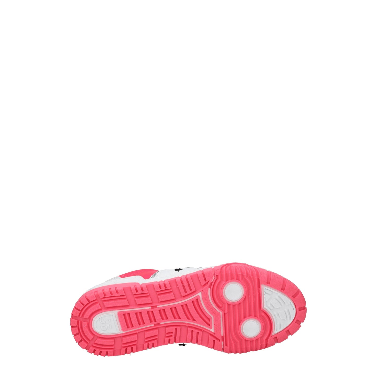 Chiara Ferragni Women's Sneakers in Leather Pink/Fluo Pink