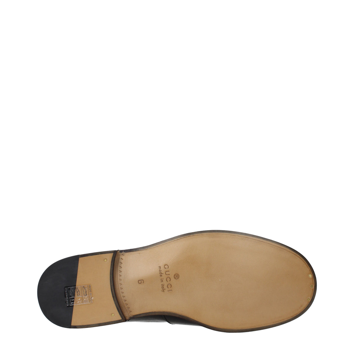 Gucci Loafers Men Leather Black