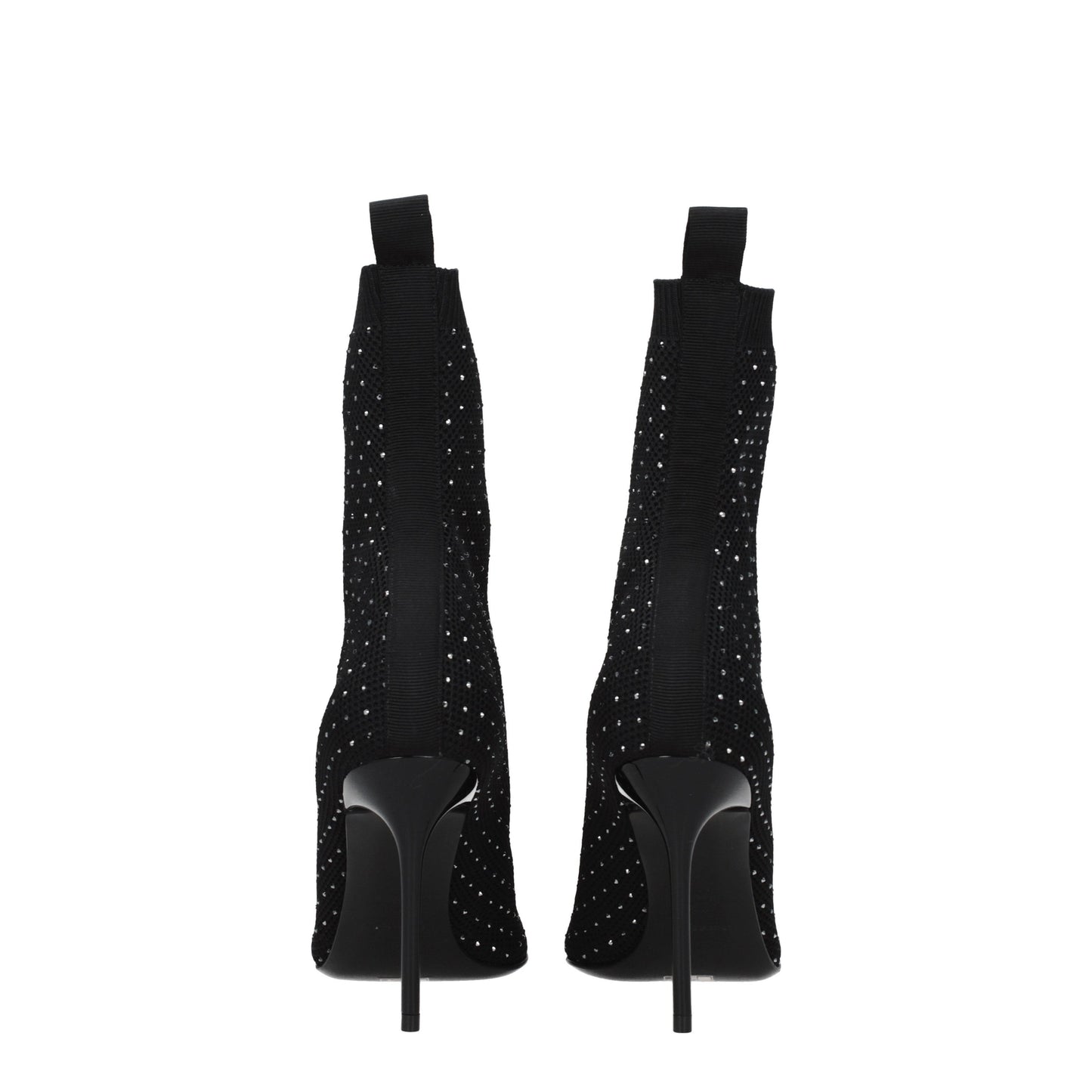 Balmain Women's Boots in Fabric Black