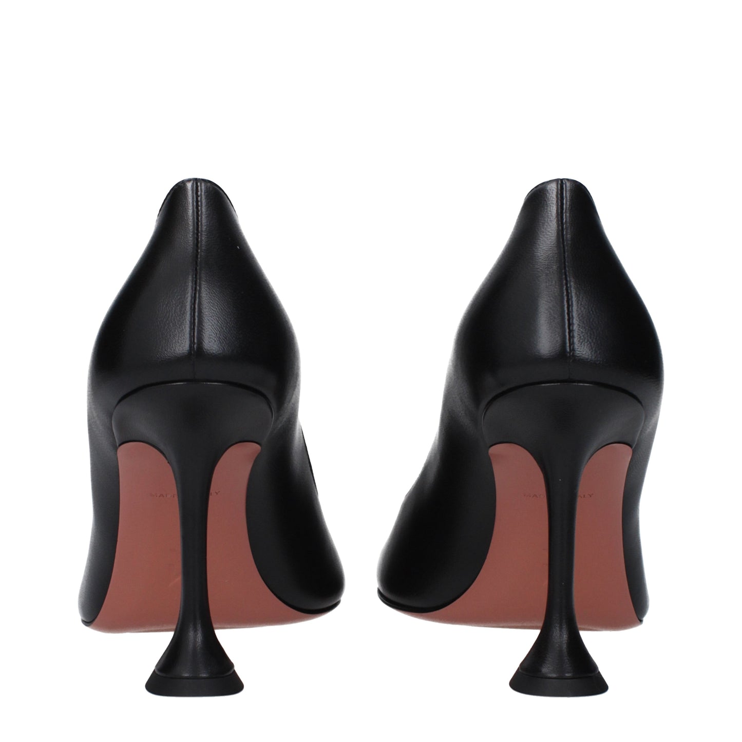 Amina Muaddi Pumps Women Leather Black