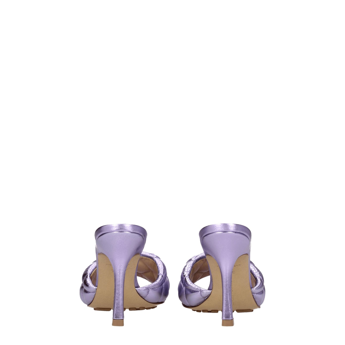Bottega Veneta Women's Sandals Leather Violet