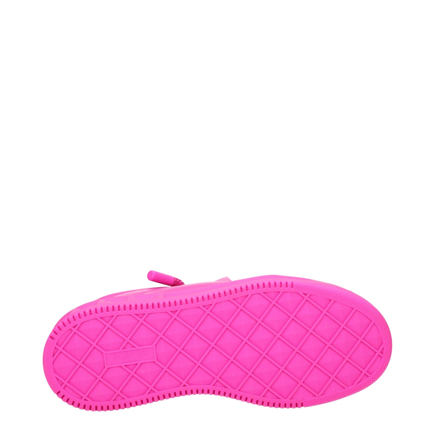 Valentino Garavani Men's Sneakers Leather Fuchsia
