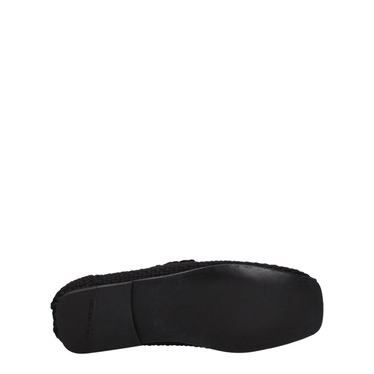 Dolce&Gabbana Loafers Men Fabric Black