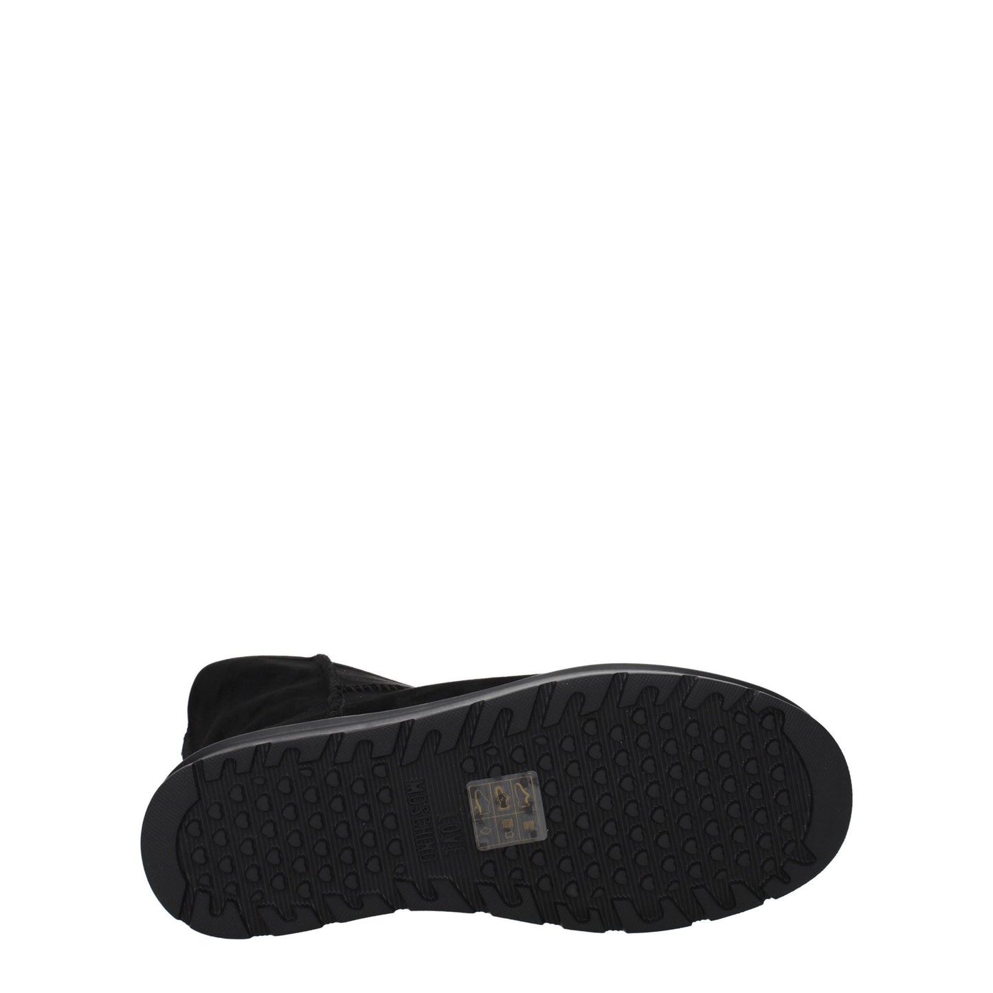 Love Moschino Ankle Boots Women Suede Black