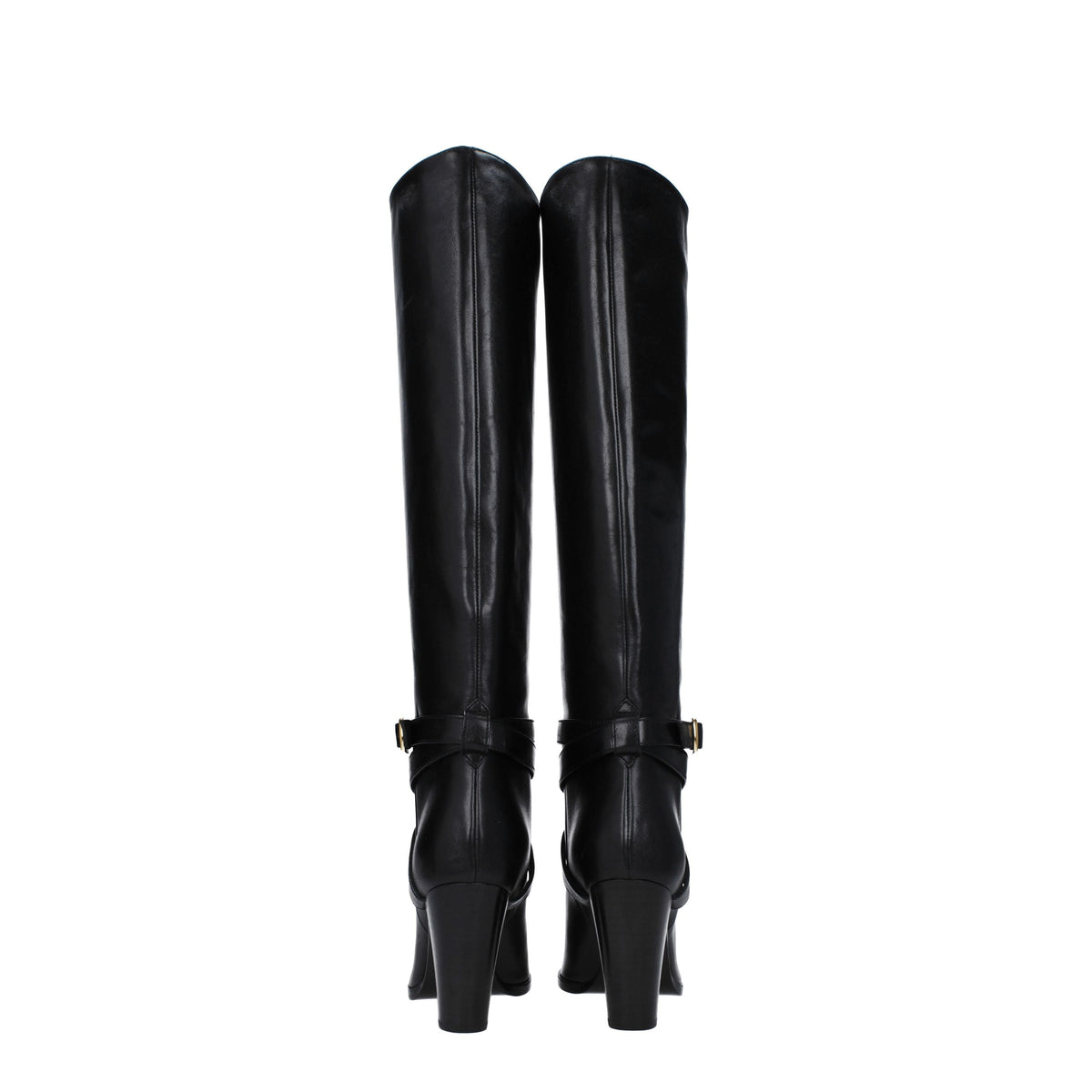 Celine Boots Women Leather Black