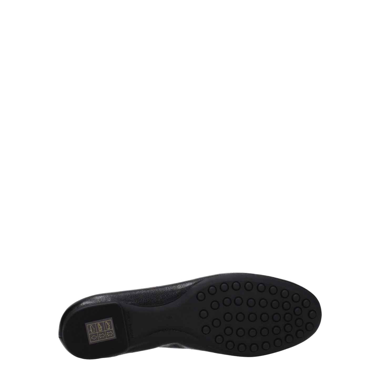 Tory Burch Women's Ballet Flats in Leather Black