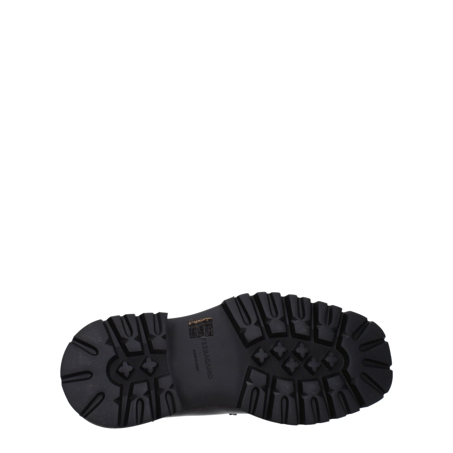 Salvatore Ferragamo Men's Lace ups in Leather Black