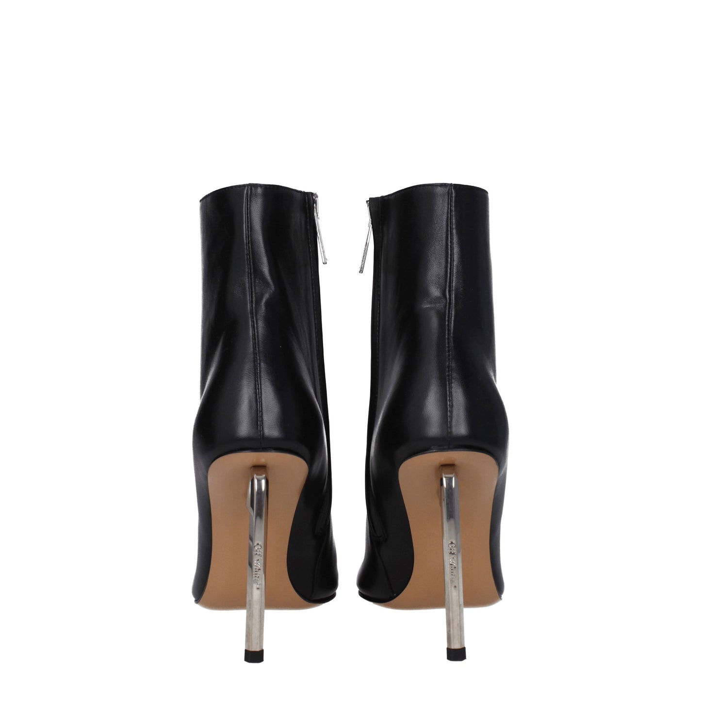 Off-White Women's Ankle Boots Leather