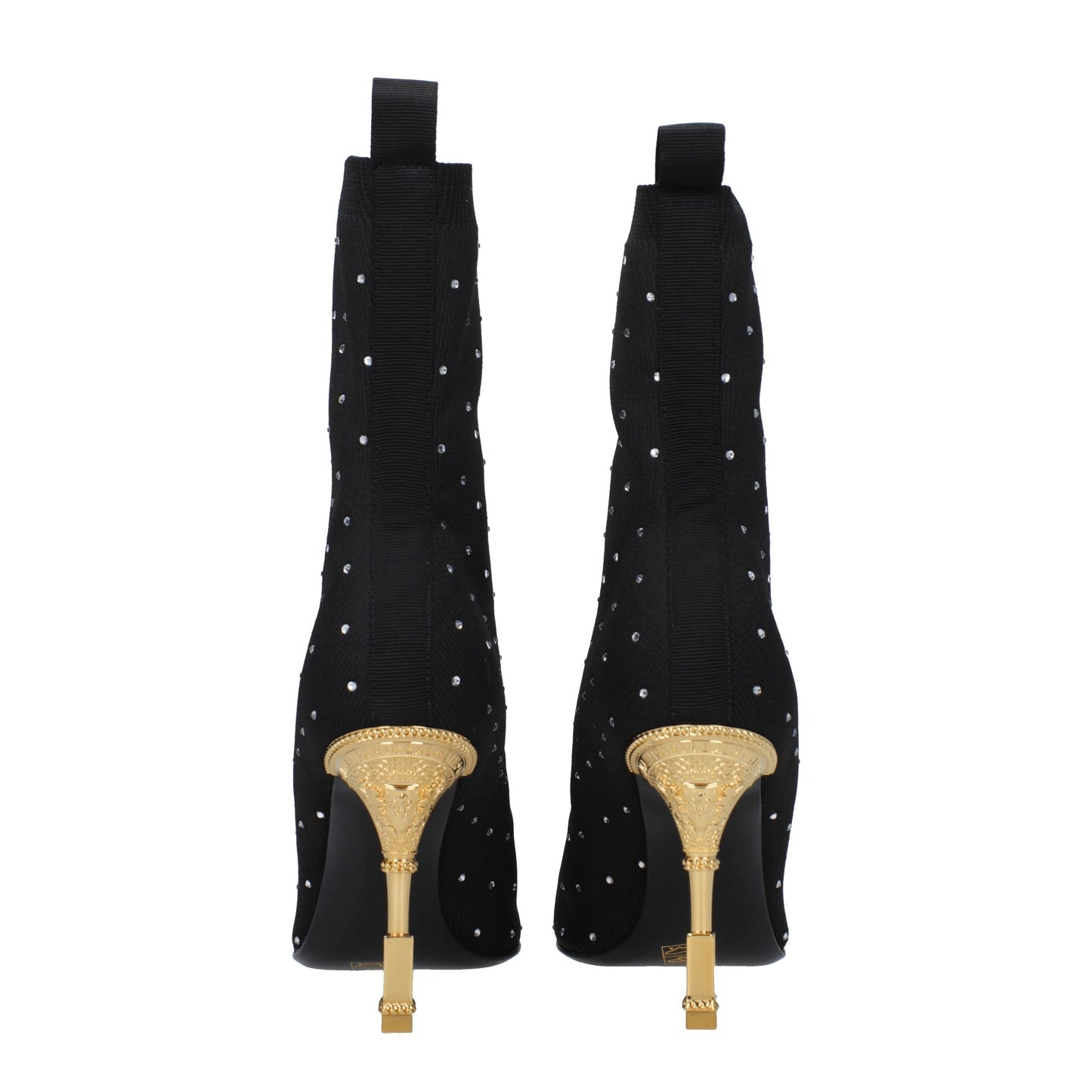 Balmain Women's Boots in Fabric Black