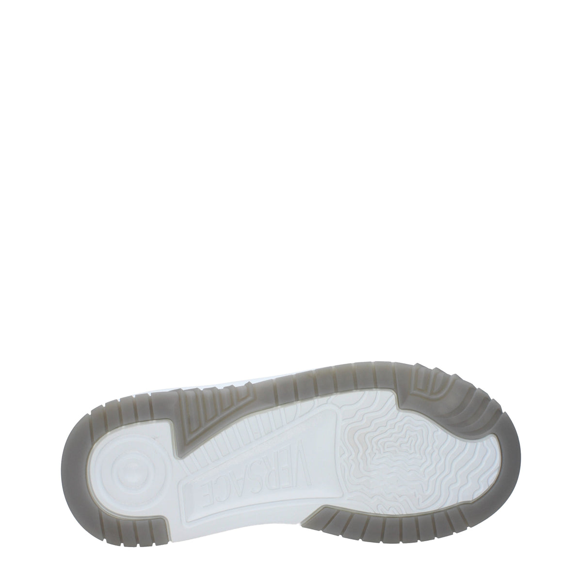 Versace Sneakers Men Leather Gray/Pearl Grey