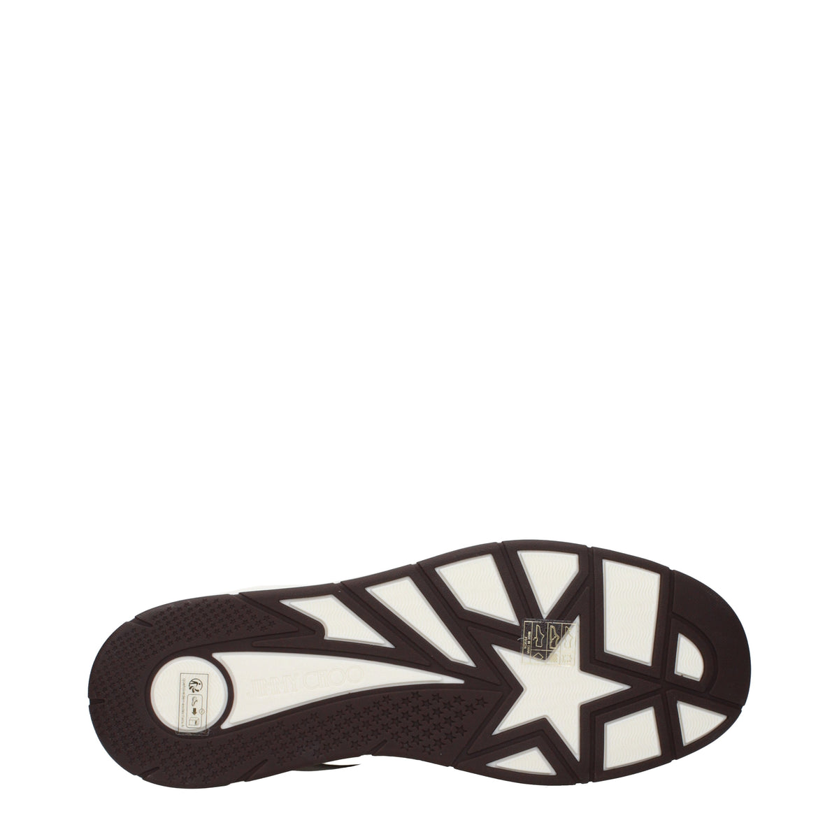 Jimmy Choo Sneakers Men Leather Beige/Chocolate