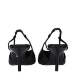 Max Mara Sandals Women Leather Black