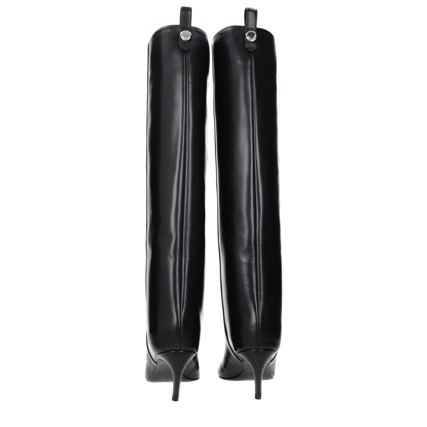 The Attico Boots Women Leather Black