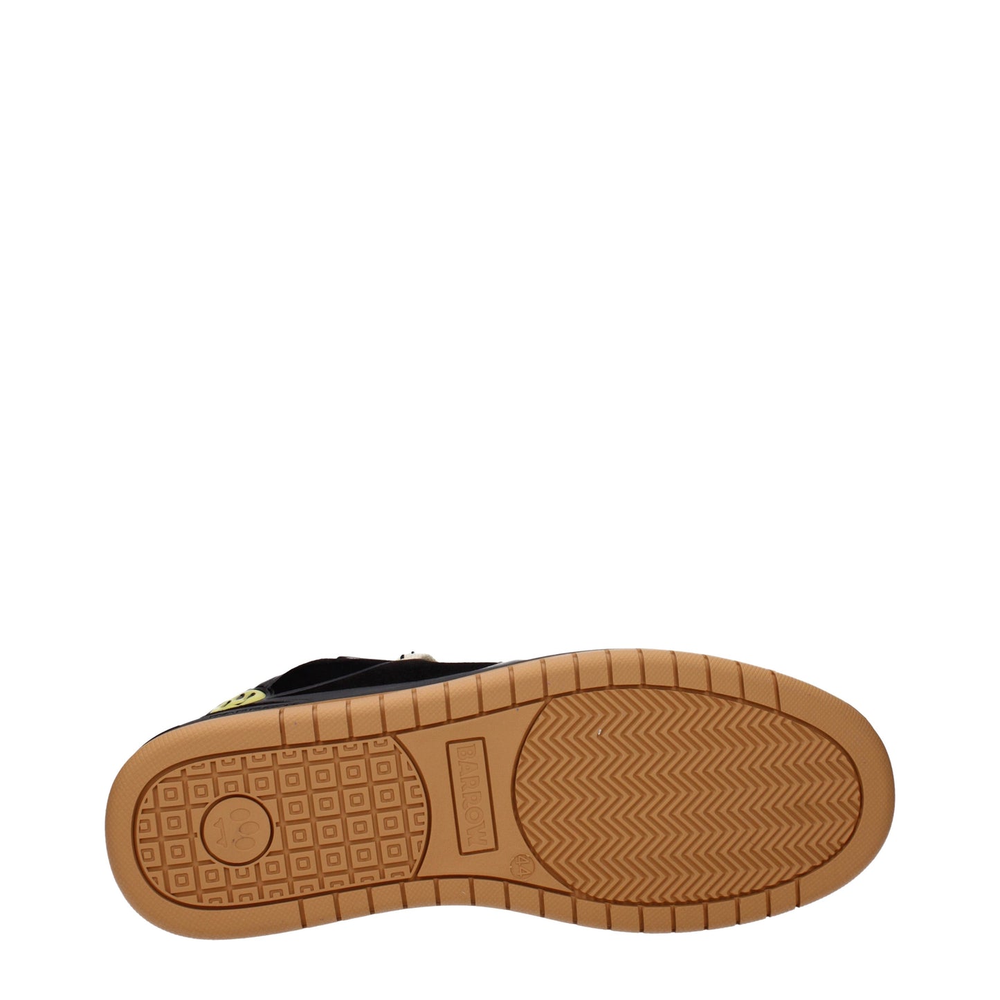 Barrow Sneakers Men Suede Black