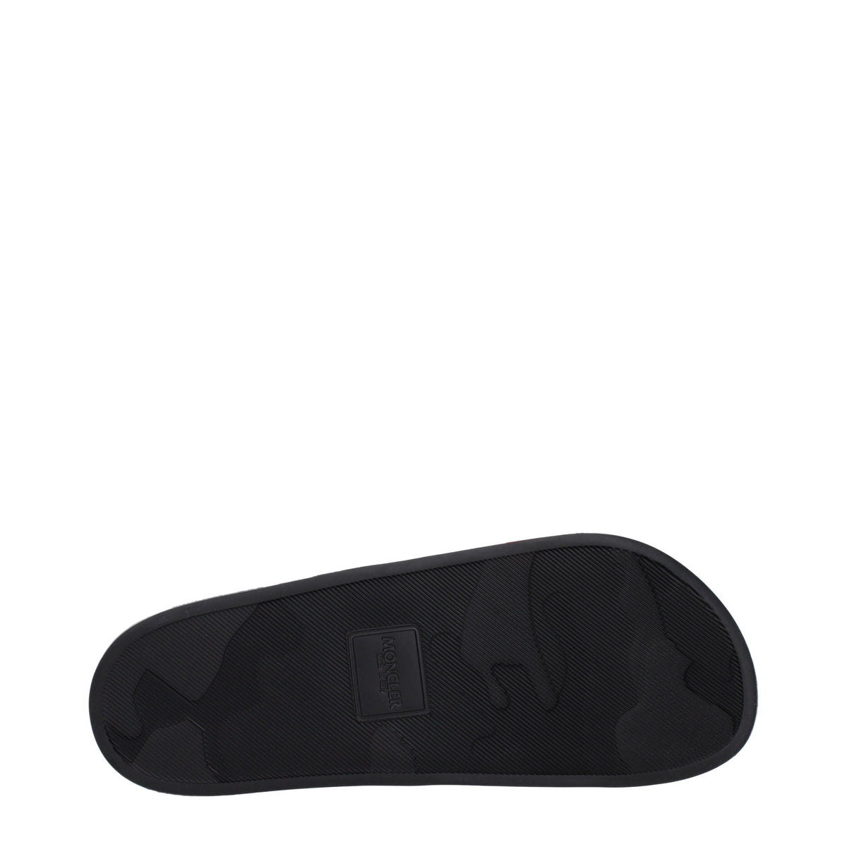 Moncler Slippers and Clogs Men Rubber Blue/Red