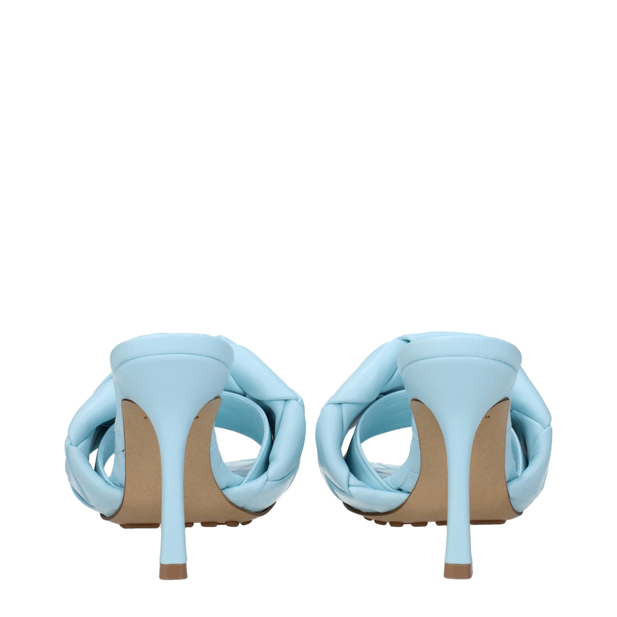 Bottega Veneta Sandals Women Leather Heavenly/Pale Blue