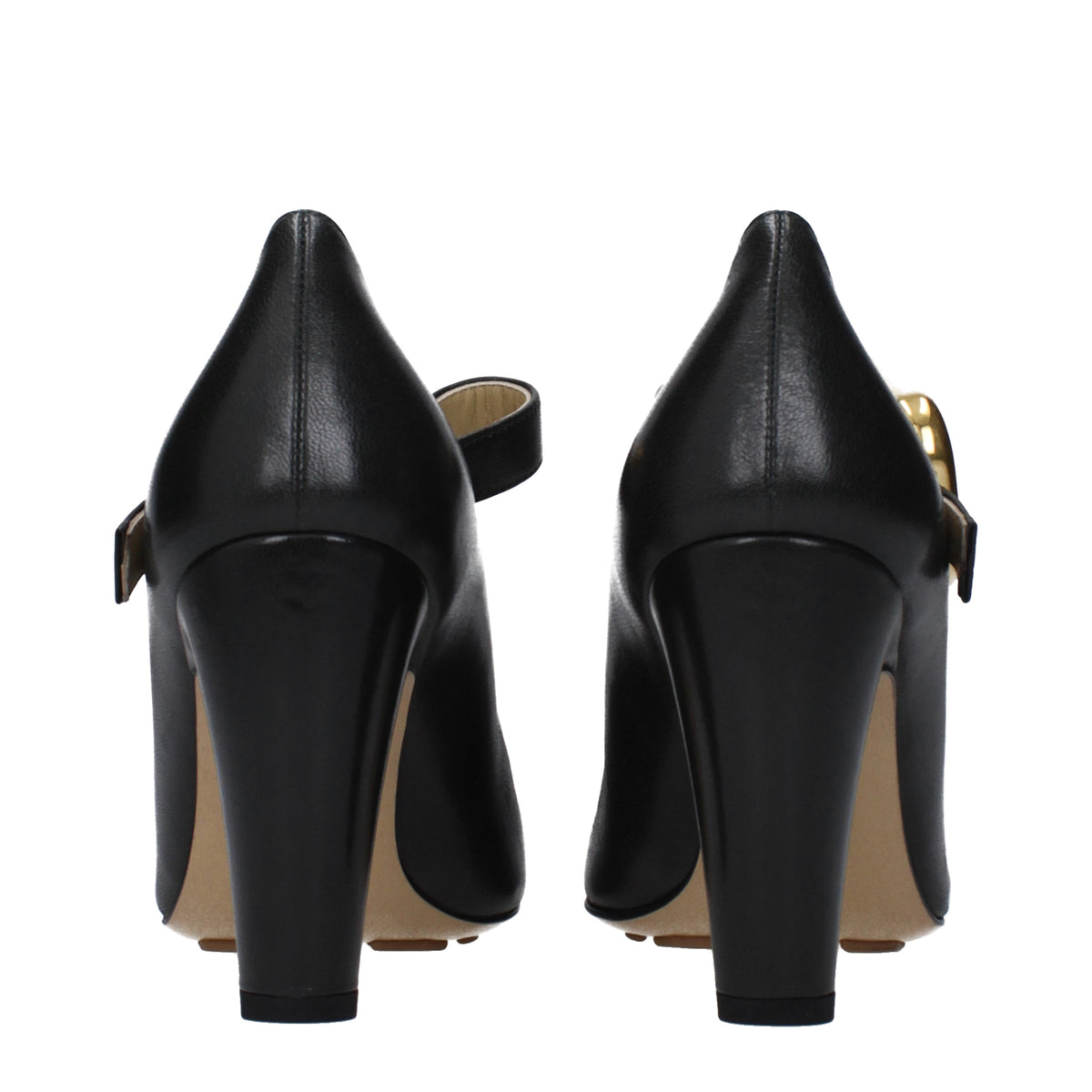 Bottega Veneta Pumps Women Leather Black