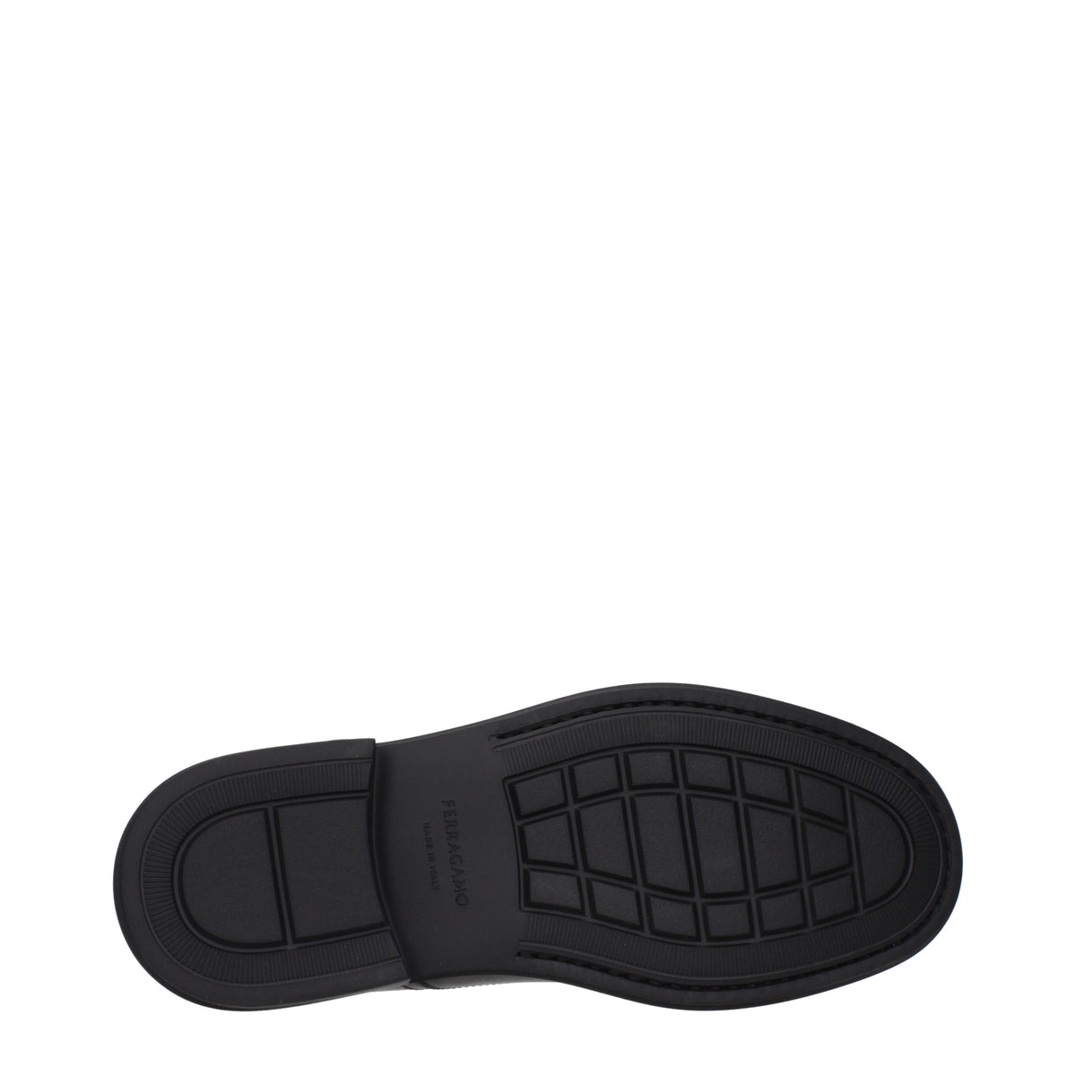 Salvatore Ferragamo Lace up and Monkstrap Men Leather Black