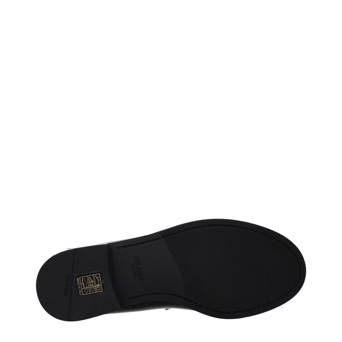 Prada Loafers Women Leather Black