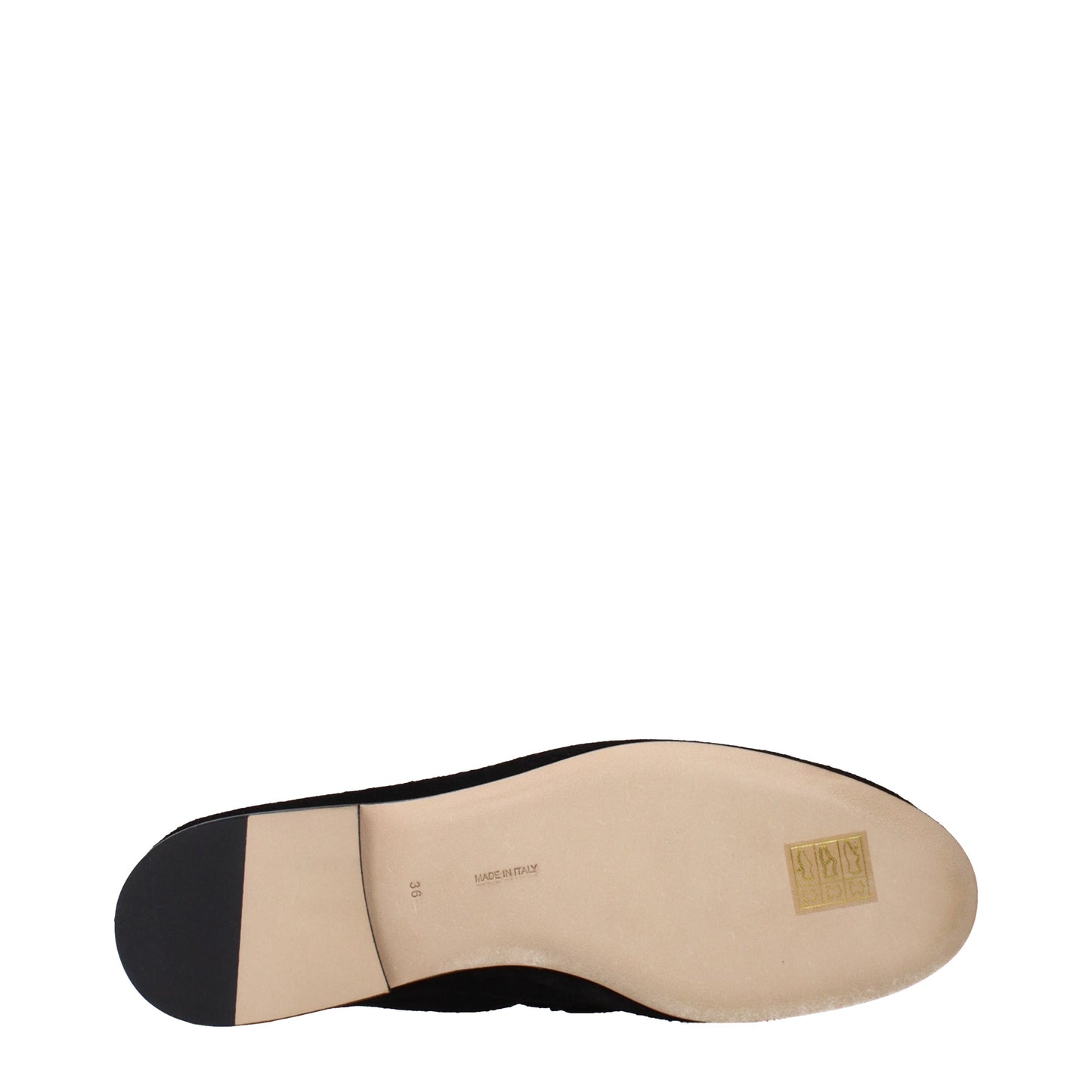 The Row Loafers Women Suede Black
