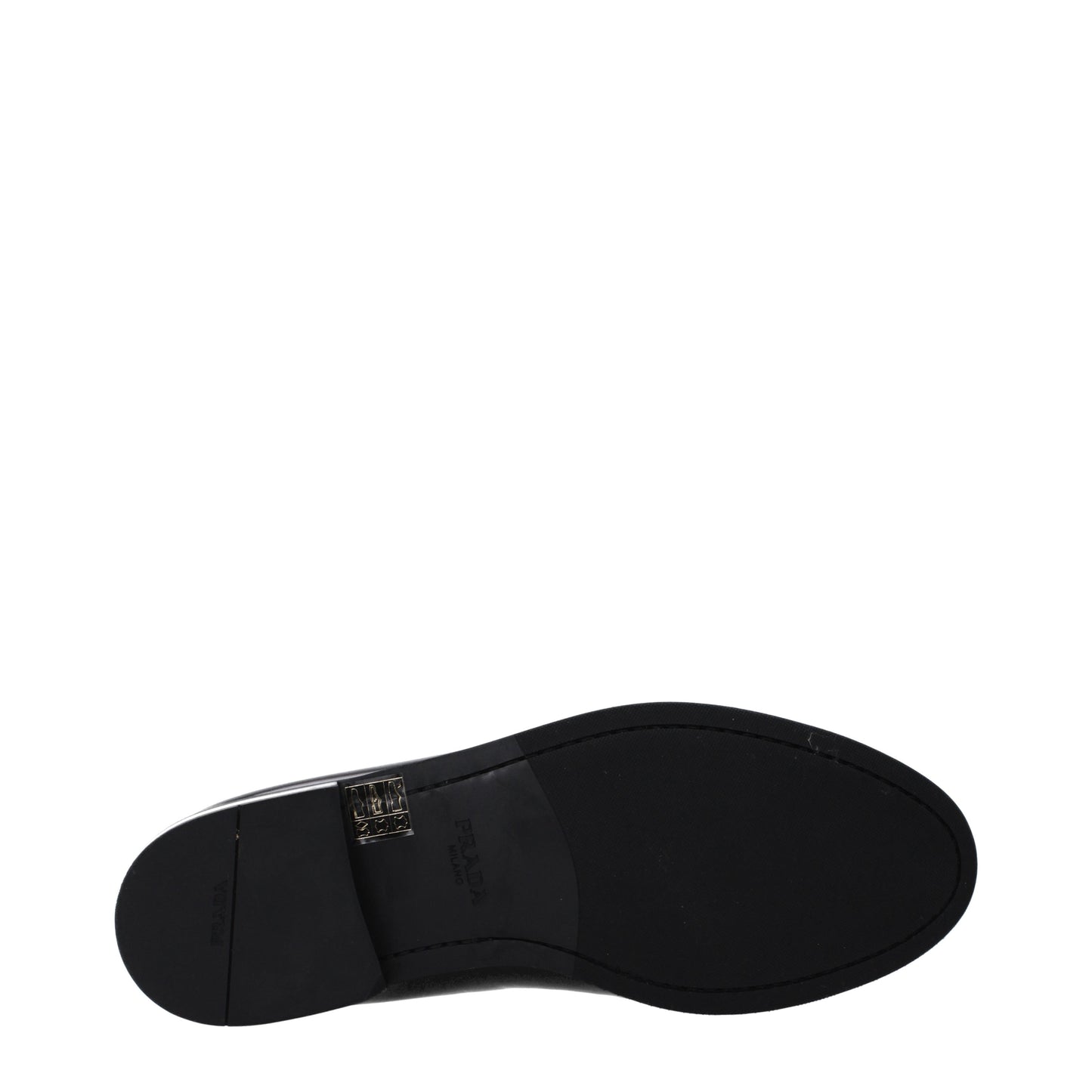 Prada Loafers Men Leather Black