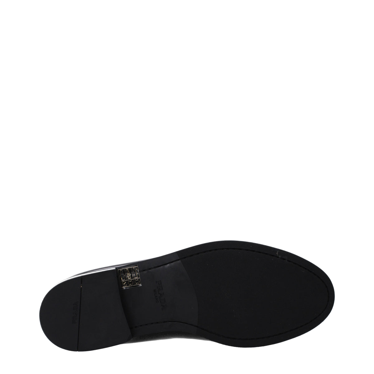 Prada Loafers Men Leather Black