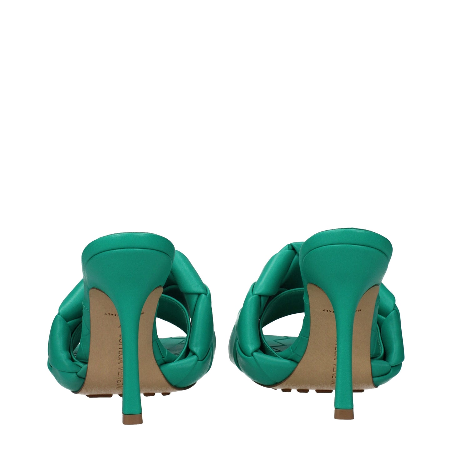 Bottega Veneta Women's Sandals Leather Turquoise