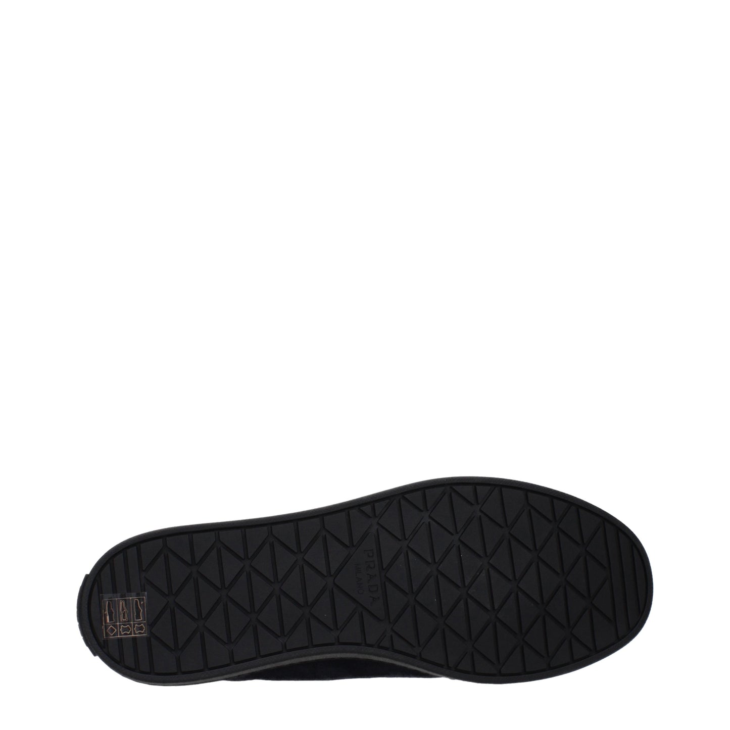 Prada Sneakers Men Suede Blue