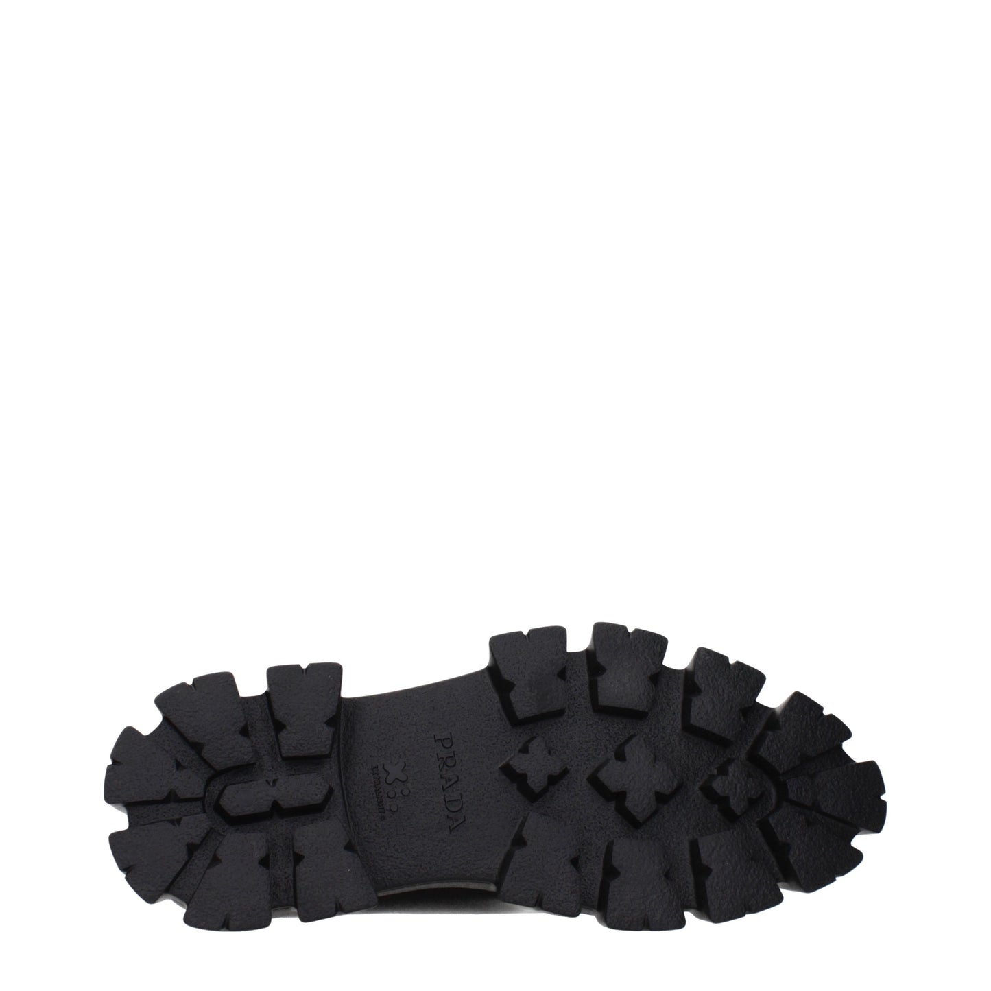 Prada Lace up and Monkstrap Men Leather Black