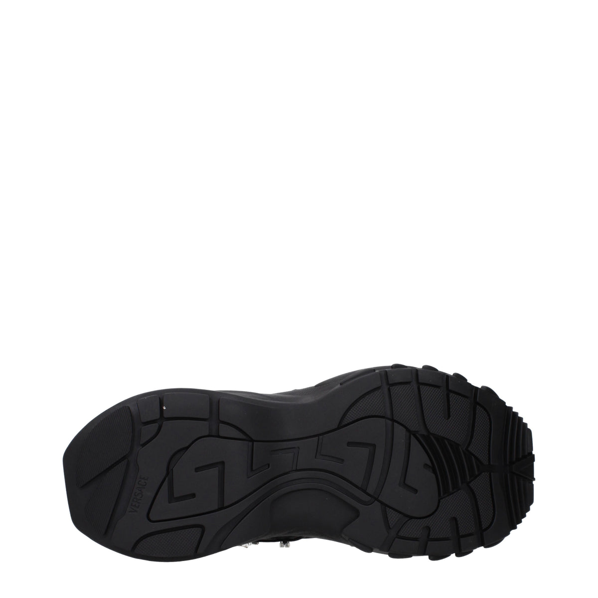 Versace Sneakers Men Fabric Black