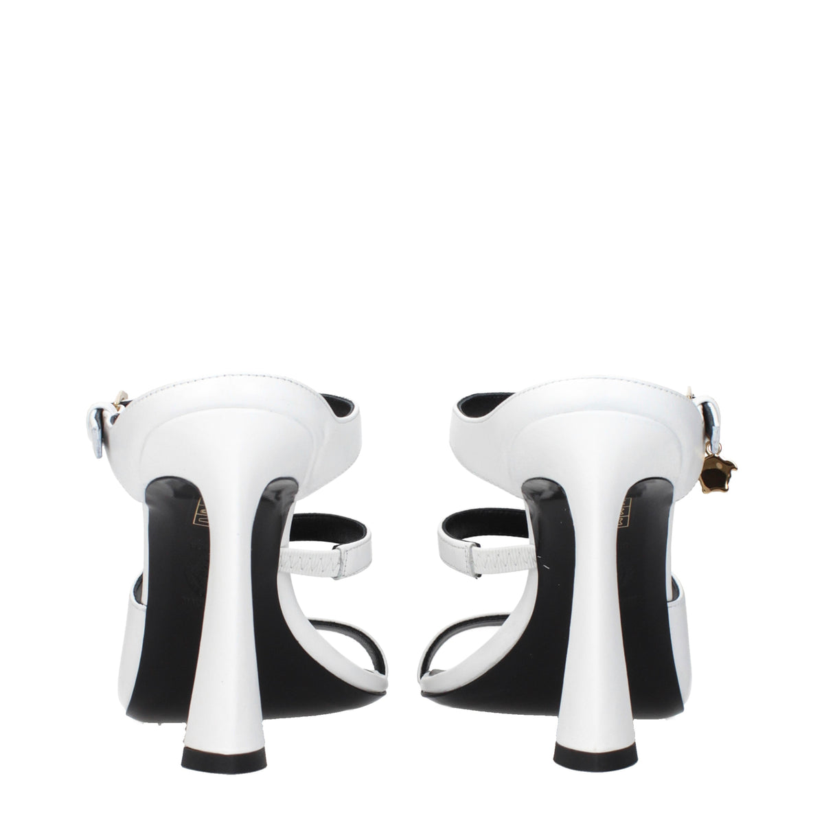 Versace Sandals Women Leather White