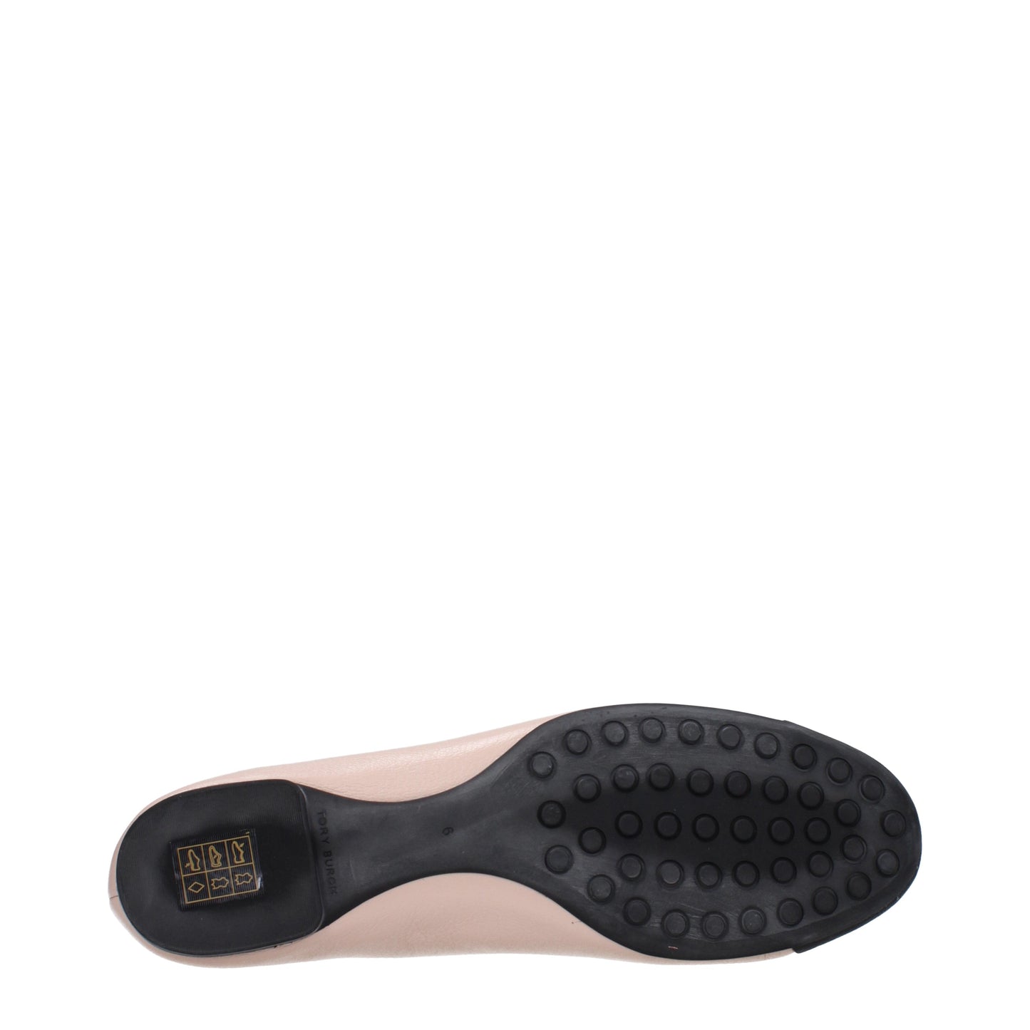 Tory Burch Ballet Flats Women Leather Pink/Black