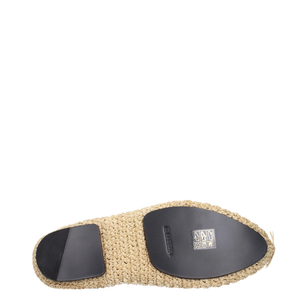 Jil Sander Slippers and Clogs Women Raffia Beige