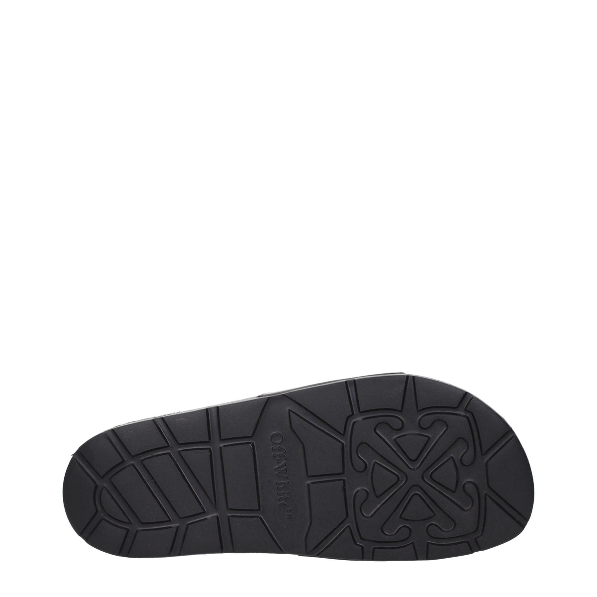 Off-White Slippers and Clogs Men Rubber Black