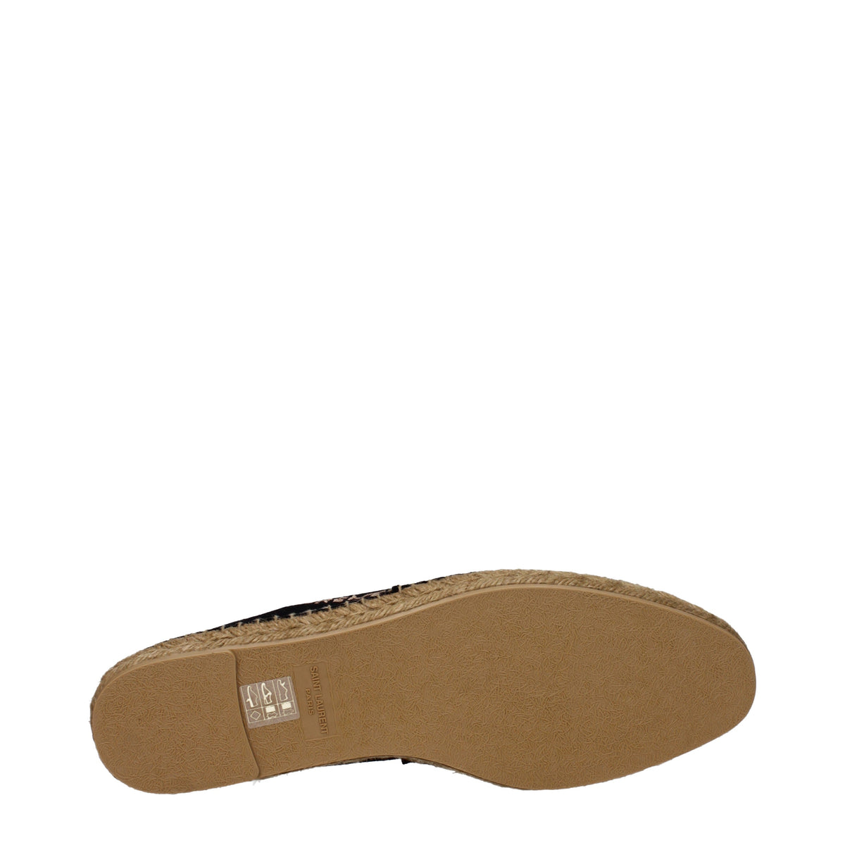 Saint Laurent Espadrilles Men Fabric Black