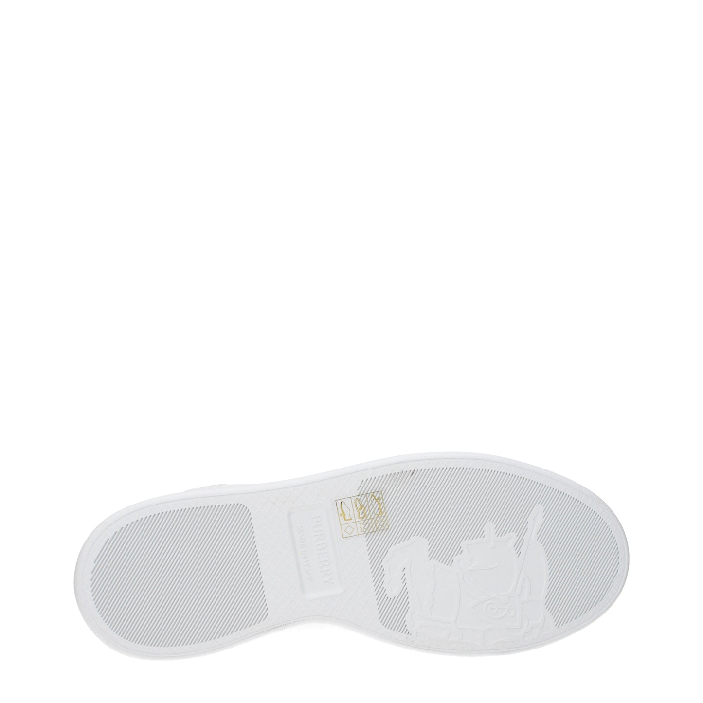 Burberry Sneakers Women Leather White/Sand
