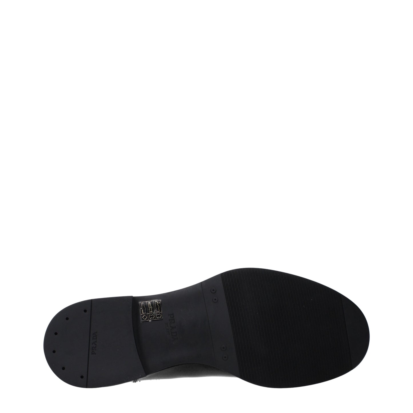 Prada Ankle Boots Men Leather Black