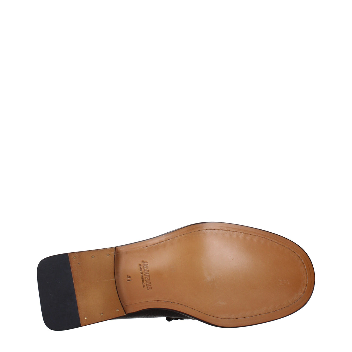 Jacquemus Loafers Men Leather Brown