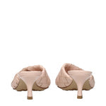 Bottega Veneta Sandals Women Leather Pink/Cameo