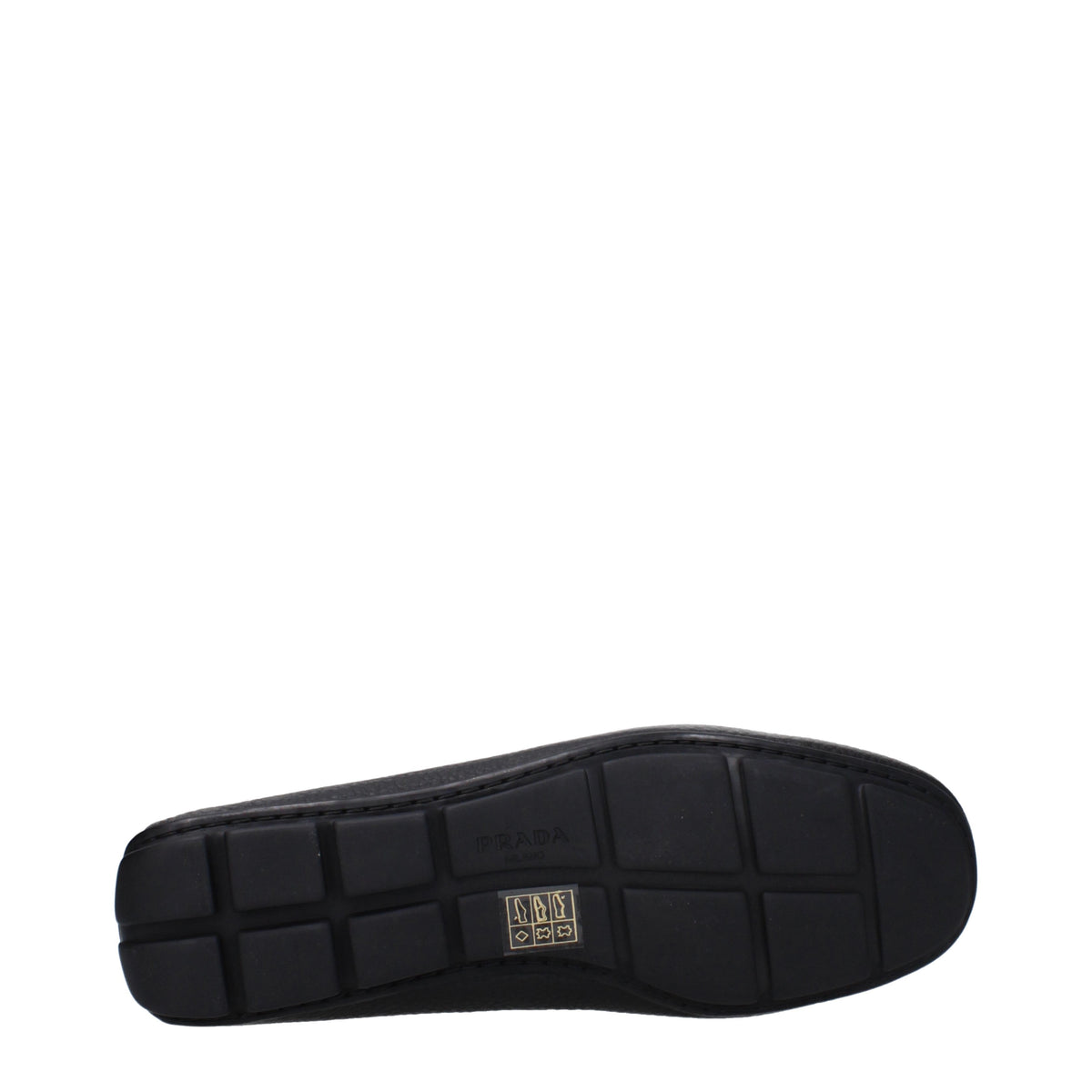 Prada Loafers Men Leather Black
