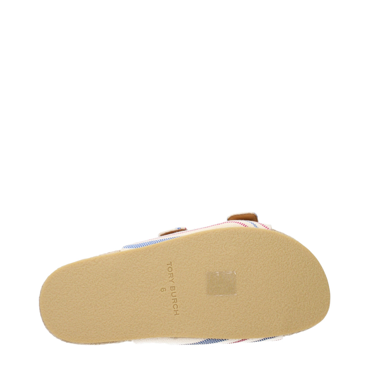 Tory Burch Slippers and Clogs Women Fabric Beige