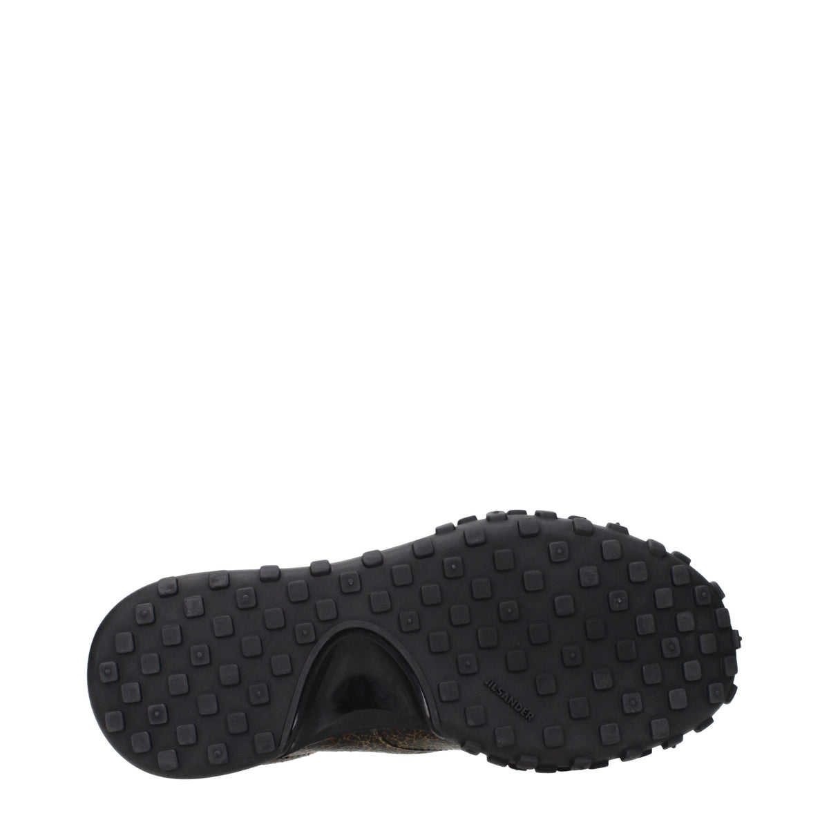 Jil Sander Sneakers Men Leather Black/Dune