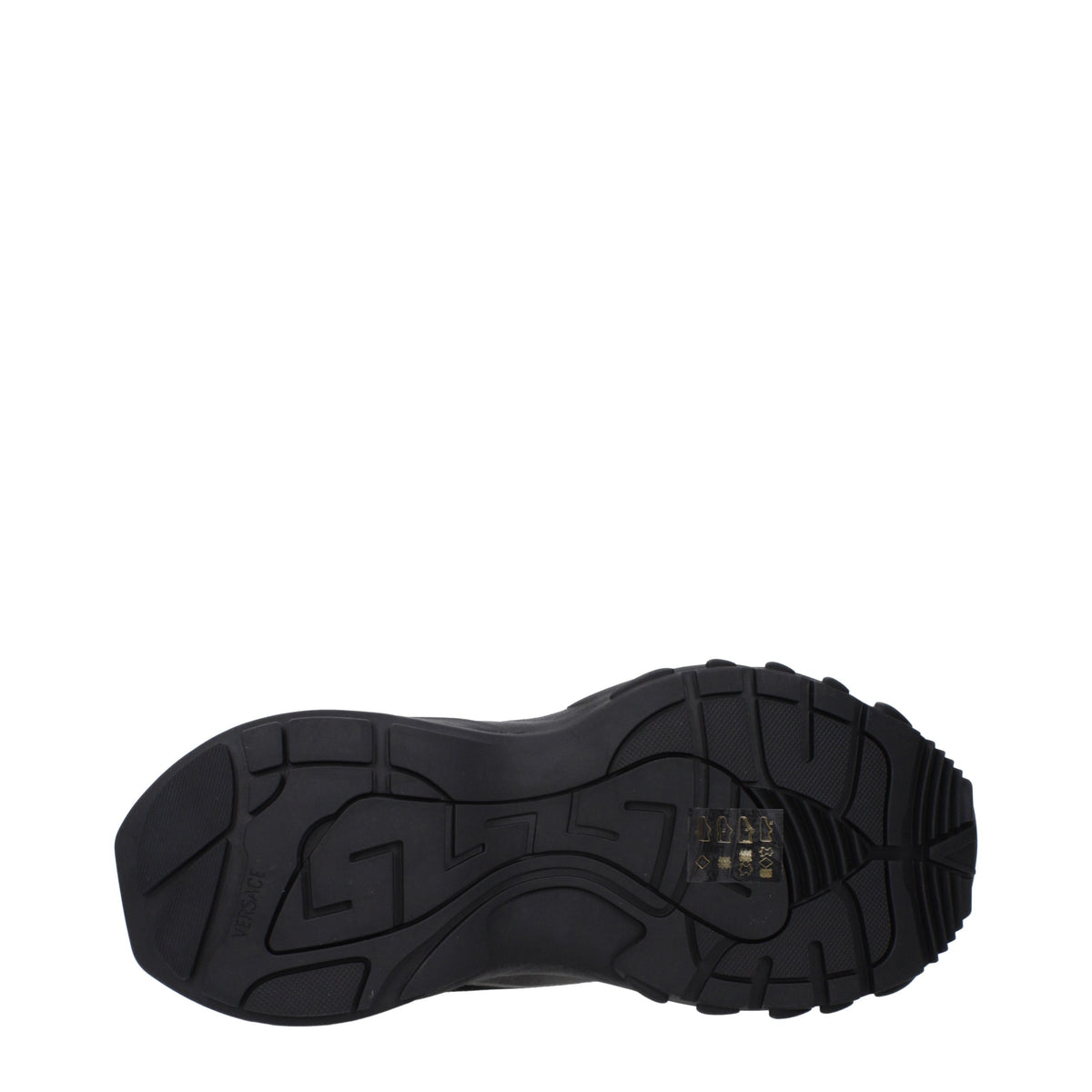 Versace Sneakers Men Fabric Black