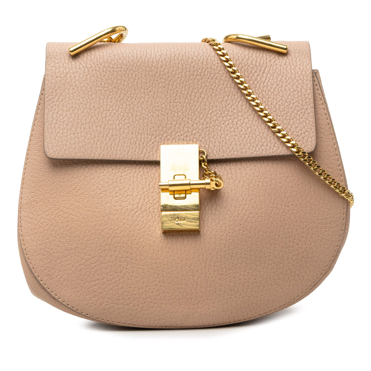Chloé Small Grained Lambskin Drew Crossbody