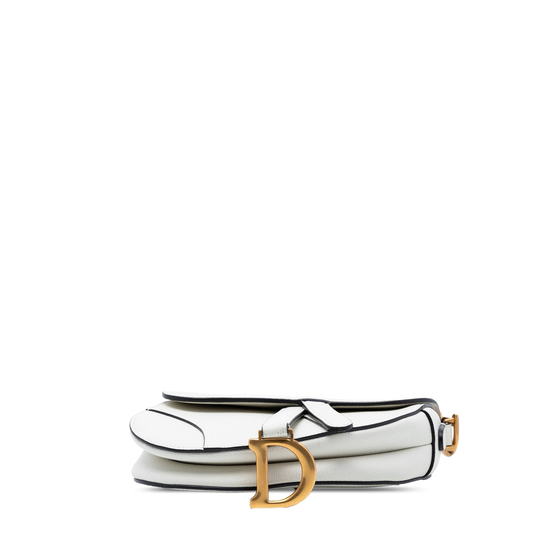 Dior Mini Grained Calfskin Saddle Bag