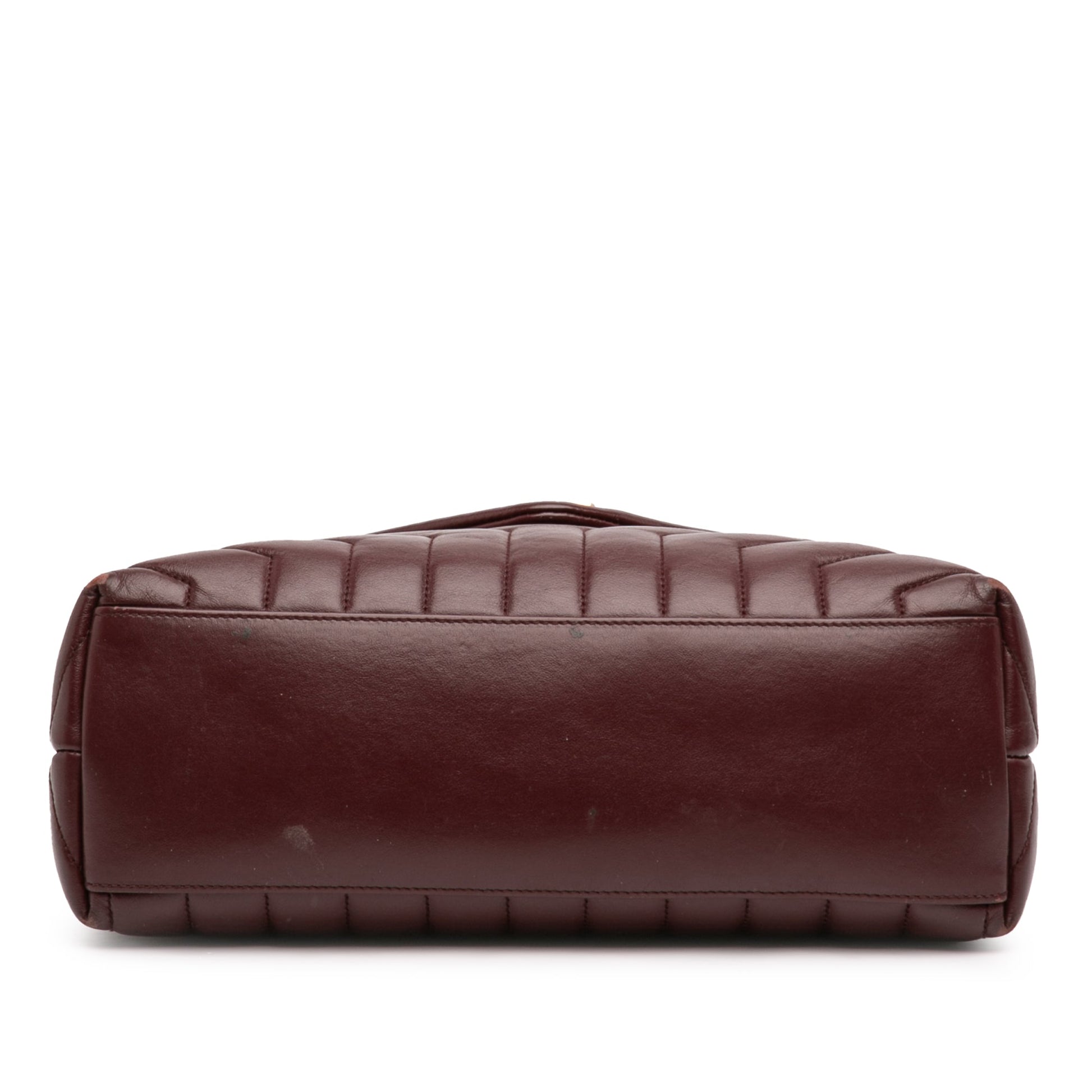 Saint Laurent Medium Matelasse Calfskin Monogram LouLou Shoulder Bag
