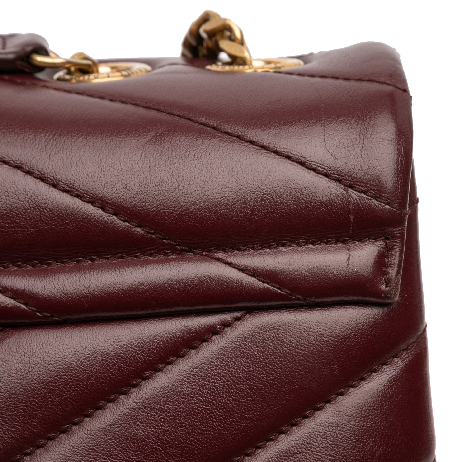 Saint Laurent Medium Matelasse Calfskin Monogram LouLou Shoulder Bag