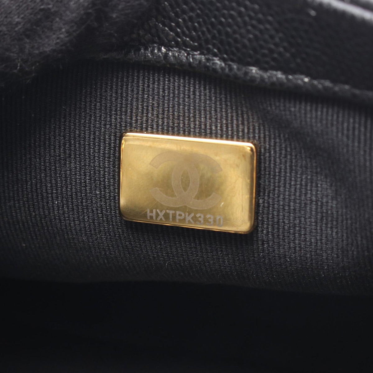 Chanel Mini CC Quilted Caviar Single Flap