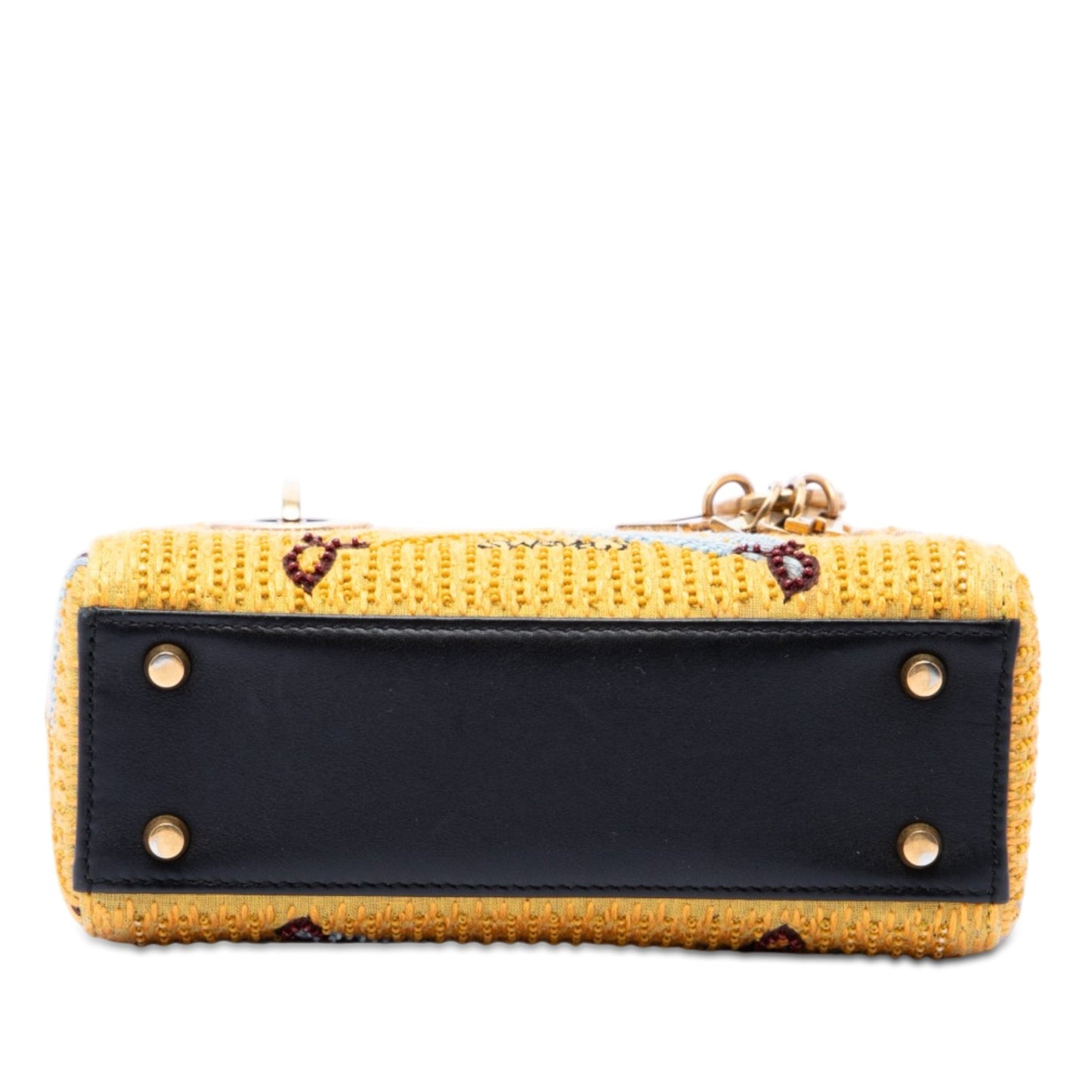 Dior Mini Embroidered Canvas Swords Lady Dior