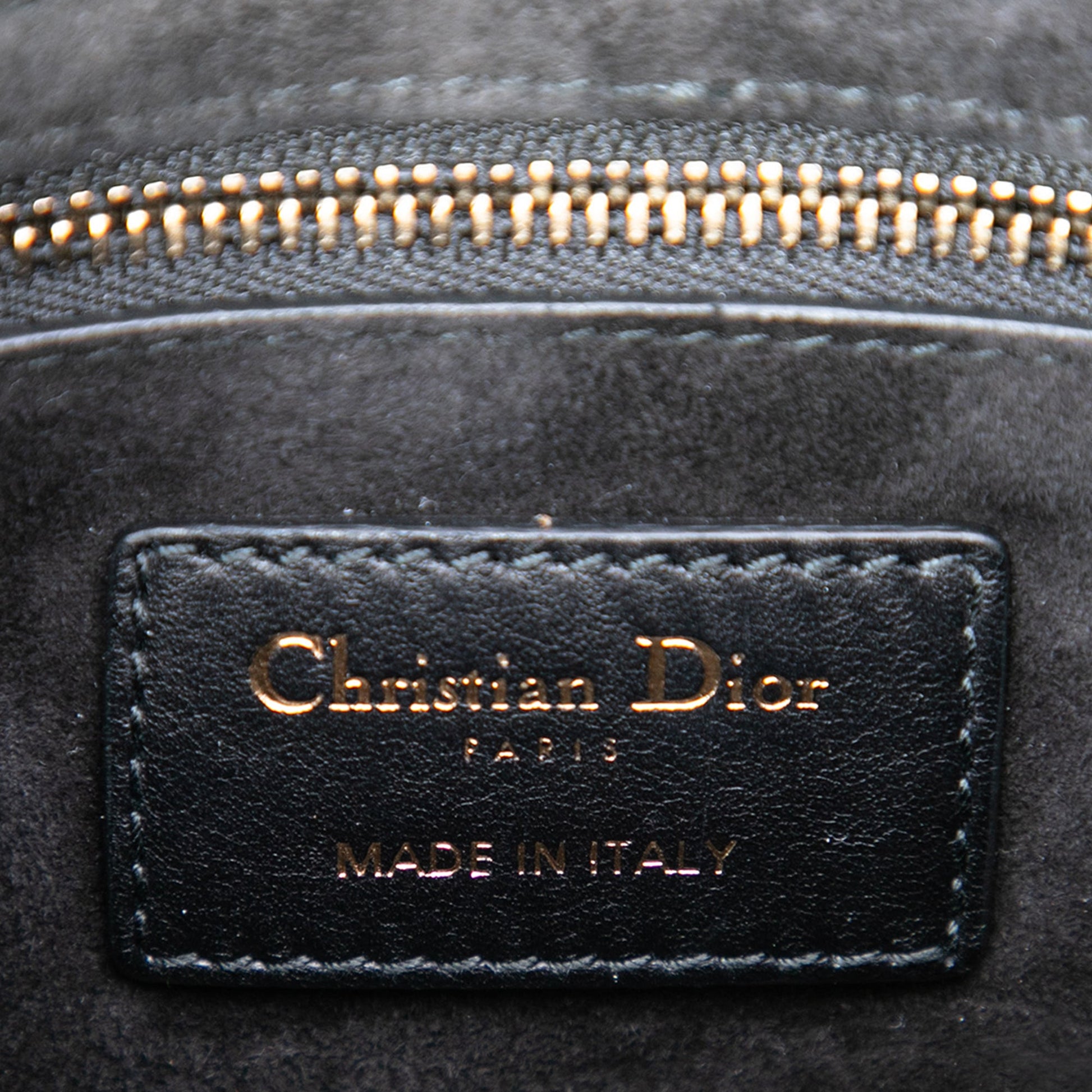 Dior Mini Embroidered Canvas Swords Lady Dior